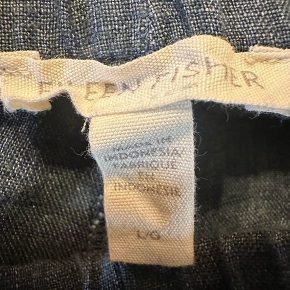 Eileen Fisher Organic Linen  Pant size L (I 9 - Picture 8 of 12